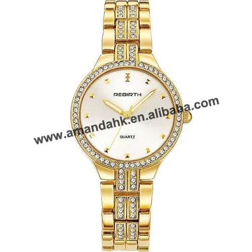 Hot Sale REBIRTH 117 Men Watches Hot Sale Women Thin Alloy Clock Male Casual Quartz Watch Men Sport Wristwatch