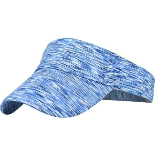 Athletic Hat New Adjustable Cap Gradient Color Sunscreen Visor Blank Top Cap Outdoor Visor Hats High Quality Sombrero Hats