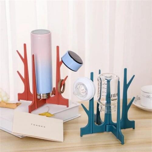 Bottle Drying Rack Baby Feeding Bottles Drain Rack Pacifier Cleaning Dryer Drainer Storage Creative Tree Branch Holder Household
