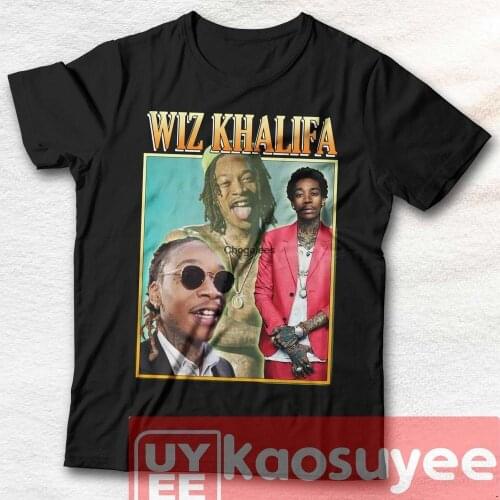 Wiz Khalifa Vintage T Shirt hip hop rap tshirt throwback tee homeage style christmas t shirt thanksgiving