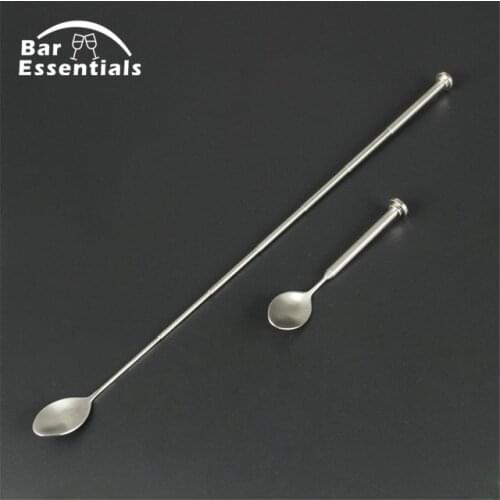 Bar Bartender Cocktail Retractable Bar Extension typel Mixing Spoon 346mm Stainless stretch SPOON Steel Bar Tool Bartender Tools