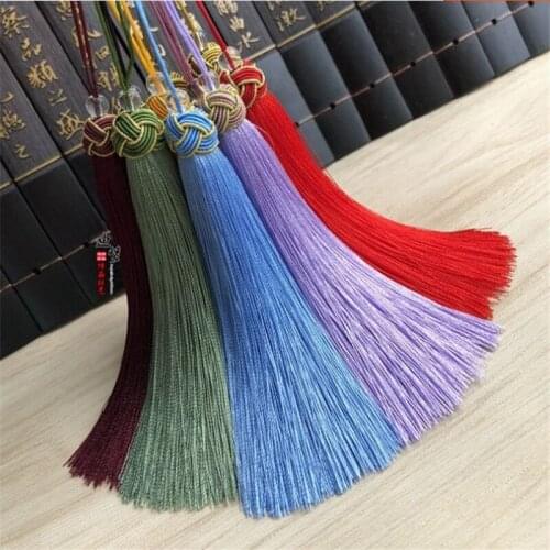 11cm 10pcs high-grade tassel pendant DIY accessories clothing crafts car decoration headdress fringe Necklace hanging