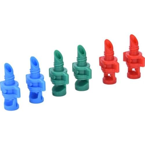 10PCS Colorful 360 Degree EZ Clone Sprayer Nozzle Jet Mister For Cloning Machine Hydroponic System Hose