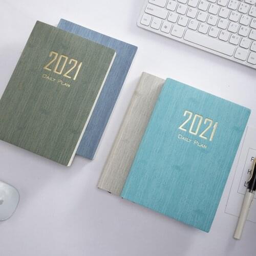 2021 2022 Planner Organizer A5 Notebook Agenda Daily Weekly Schedule Monthly School Office Supplies Journals Stationery Kpop