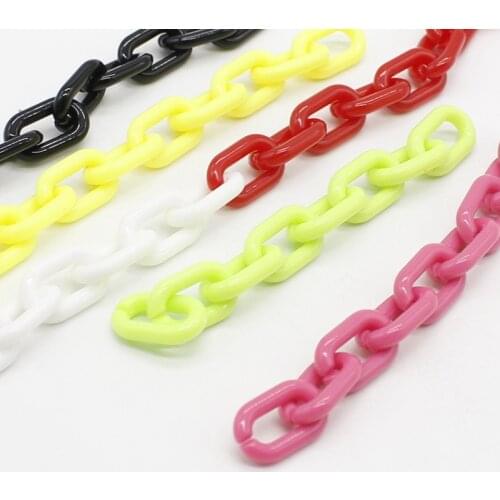 50 acrylic candy color chain connectors, bracelets, necklaces, lanyards, jewelry accessories