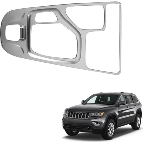 ABS Car Central Gear Shift Knob Panel Frame Cover Trim for Jeep Cherokee KL 2014 2015 2016 2017 2018