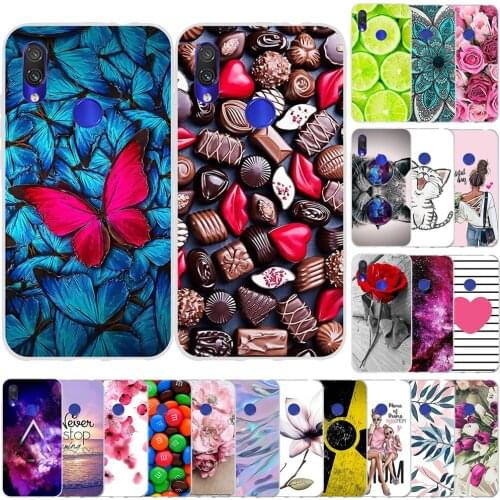 For Xiaomi Redmi 7 Case Silicone Soft TPU Phone Case For Xiaomi Redmi 7 Redmi7 Back Cover Funda Coque Capa Bag Bumper Protective