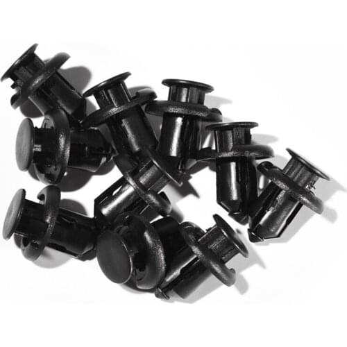 40Pcs 7mm-10mm Car Rivet Fastener Push Clips 4 styles Auto Hole Rivet Retainer Push Engine Cover Car Door Trim Panel Clip