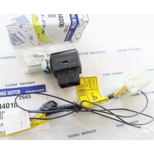 Genuine Ssanyong Actyon Sports Ute 2.0l Td Brake Stop Light Switch + Wiring Set OEM Stop Lamp Switch & Wire 2PC Korando C Kyron