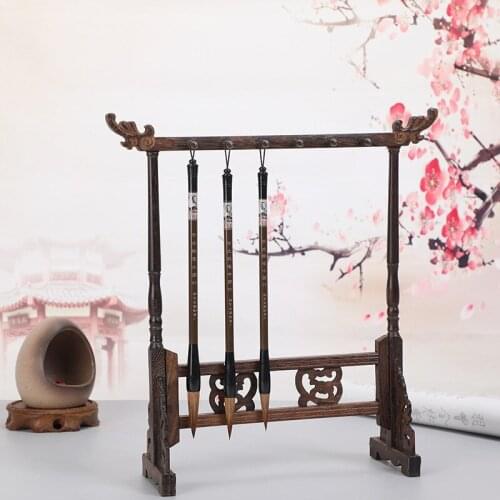 Zou Ziguangge Wolf writing brush student practice writing brush training class large, medium and small case with writing brush