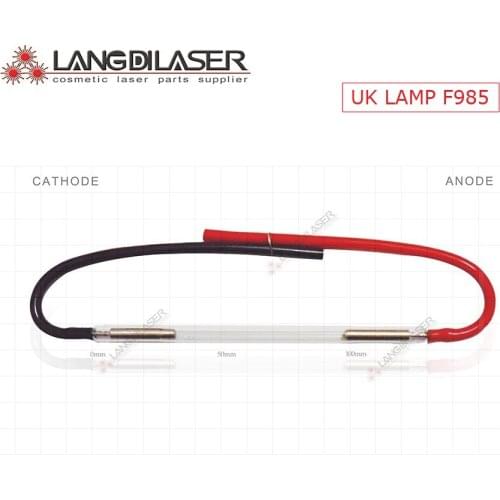 UK ipl lamp : 7*65*130F - wire ( 10 pieces order ) / UK xenon flash lamp / lamp code : F985