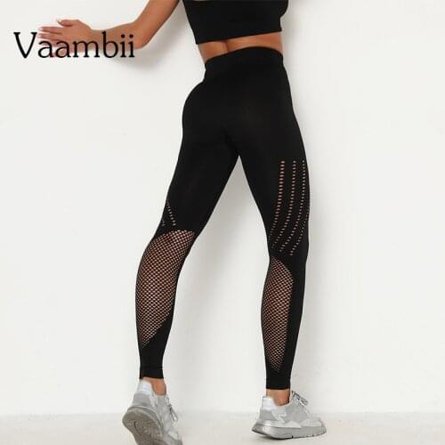 Seamless Leggings With High Waist Women Female Legging Pants Mesh Tights Black Leggings For Sports Jogging Legins Push Up