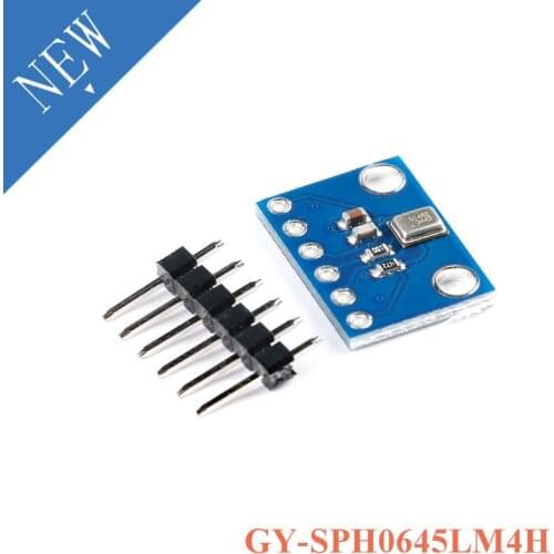 SPH0645 Digital Sound Sensor Module PH0645LM4H Microphone Board Module I2S ISS MEMS Microphone Breakout Sensor for Arduino