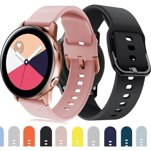 20mm Silicone Watch Strap for Huami Amazfit GTS GTR 42mm Bracelet for Huami Amazfit Bip U Bip S GTS 2 Watch Bands