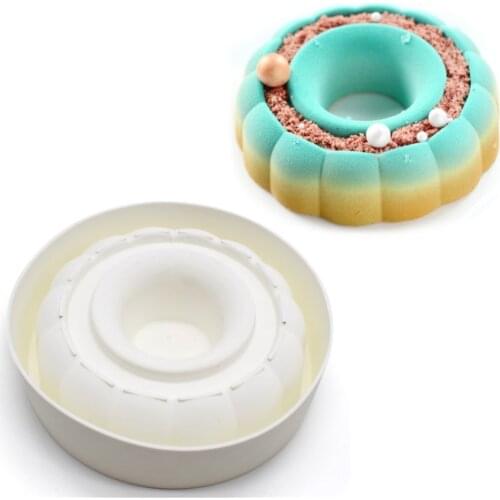 Silicone Mousse Cake Mould Silicone 3D Mold Cake Baking Tray Mousse Bakeware Cake Decoration Tools Cake Tools