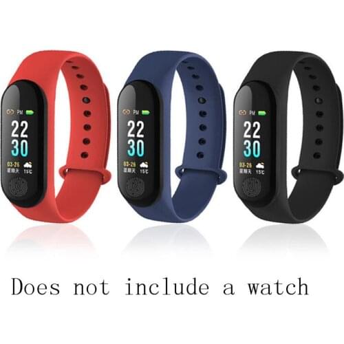 Wholesale Replacement Silicone Wrist Straps Watch Band For XANES M30 Smart Bracelet Soft Wristband Wrist Strap Smart Accessories