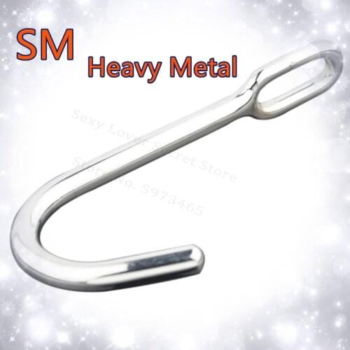 304 Stainless Steel Vagina Anal Hook Metal Anal Hook Butt Plug Anal Dilator Sex Products Adult Game SM Adult Erotic Anal Sex Toy