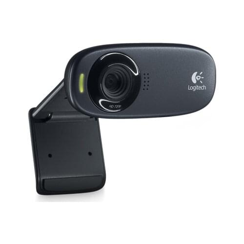 Logitech HD Webcam C310 camera HD 720P 5MP Photos Built-in MIC USB Web Cam Camera HD Plug-and-Play, for PC Notebook Laptop