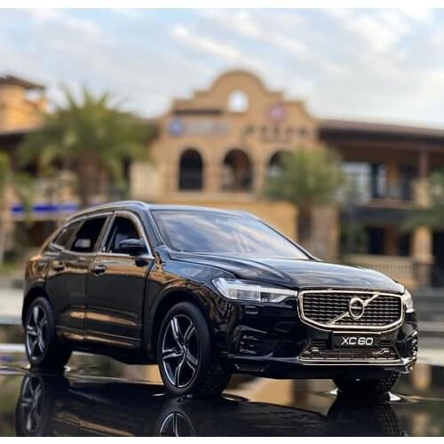 1:32 VOLVO XC60 SUV Alloy Car Model Diecasts & Toy Vehicles Metal Toy Car Sound Light Collection Simulation Car Toys For Kids