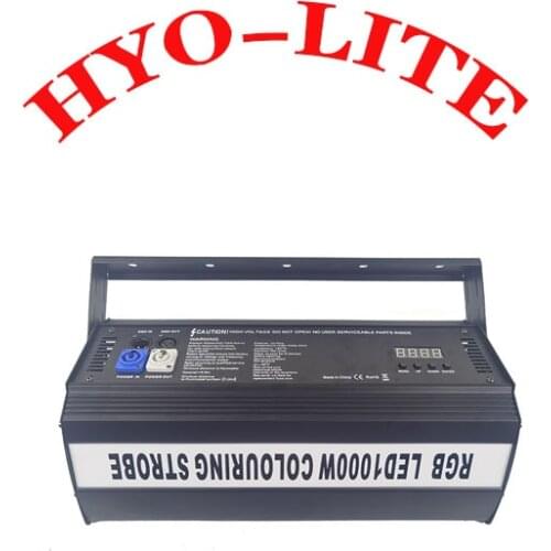 1000W Atomic Strobe Light Warm White RGB 3in11000w RDM Dmx Strobe Flash Lights Professional DJ Disco Stage Lighting