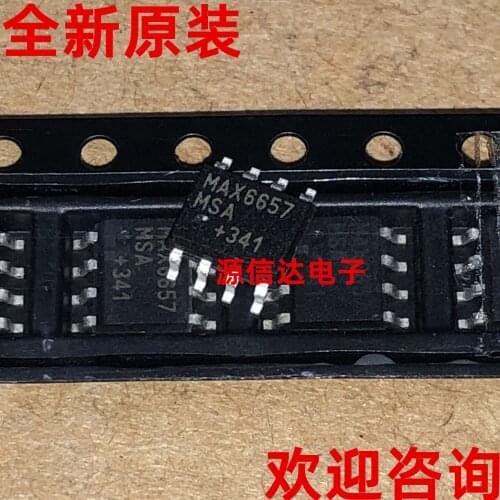 New original MAX6657MSA SOIC-8 analog and digital output transmitter chip imported from stock