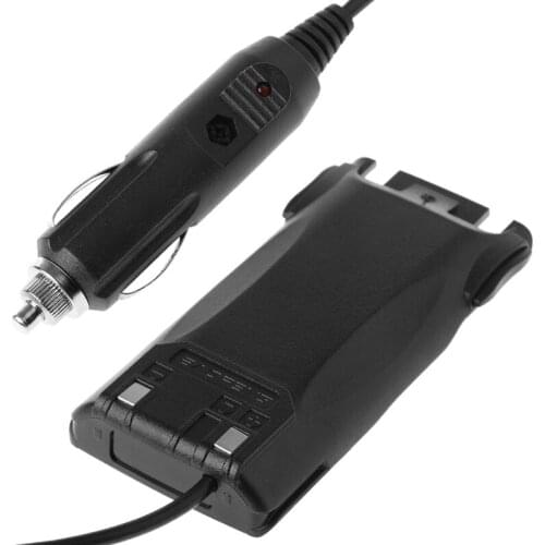 Car Charger Battery Eliminator Adapter for baofeng UV-82 Radio Walkie Talkie