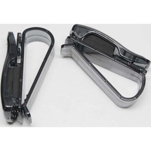 1 pcs Hot Sale Auto Fastener Cip Auto Accessories ABS Car Vehicle Sun Visor Sunglasses Eyeglasses Glasses Holder Ticket Clip