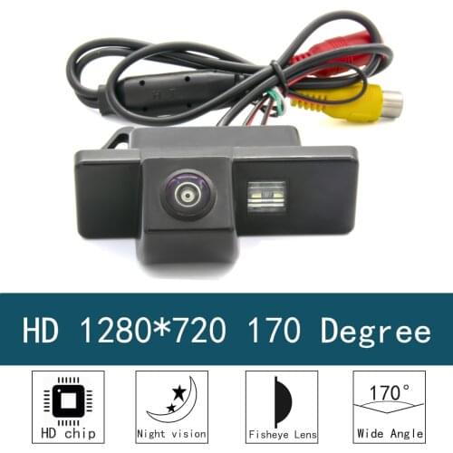 For Nissan Almera/Latio/Sunny/Versa Sedan N17 2012-2019 HD 1280*720 Fisheye 170 Degree Car Reversing Rear View Camera