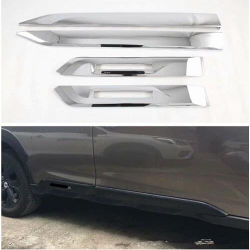 For Subaru Outback 2021 Car Body Side Door Moulding Cover Trim ABS Chromium Auto Styling Garnish Sticker
