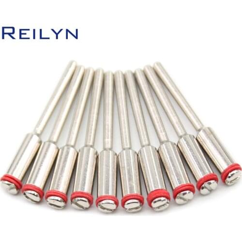 Freeshipping 10pcs/set 3.0/3.17/2.35mm shanks for rotary tools dremel grinding machines attachable shank for blade polishing bit