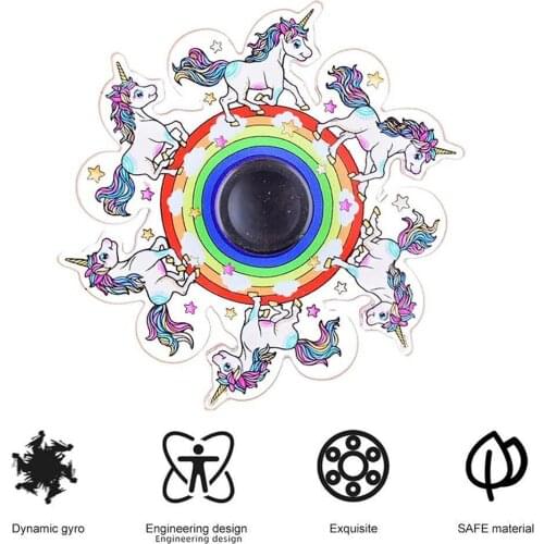 Running Spinner Toy Gyro Running Fidgets Finger Toy Relief Stress Hand Fidgets Spinner For Kids With Anxiety Stress Reducer Gift