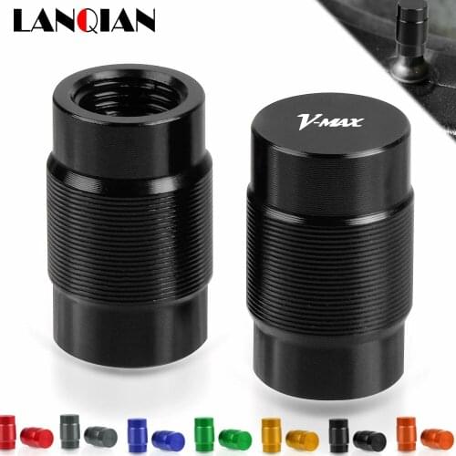 For Yamaha VMAX 1200 1700 Motorcycle Wheel Tire Valve Stem Caps Airtight Covers VMAX 1200 VMAX 1700 1985-2018 Accessories