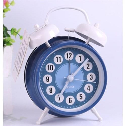 Child Cute Bedroom Alarm Clock Stylish Kids Clock Wake Up Light Bedside Table Digital Clock Sunrise Alarm Night Watch QLA004