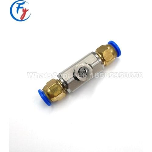 Super mini air water spray flat fan air atomizing nozzle, compact design cleaning moistening deodorizing air atomizing nozzle