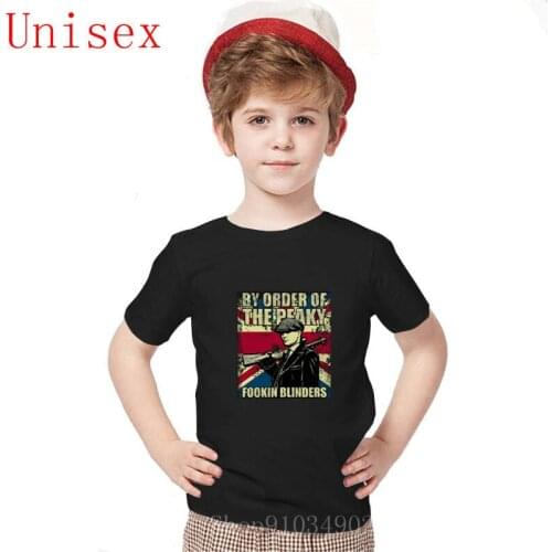 2020 Summer Newest Designer Product Especial for Kids By Order of The Peaky fookin Blinders Streetwear Boys Tshirt Children Top