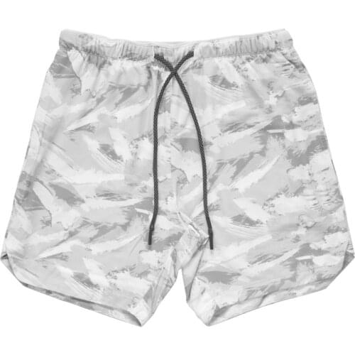 80% Hot Sale Summer Men Camouflage Loose Casual Sports Shorts for Beach Men Skin-friendly Camouflage Drawstring Shorts