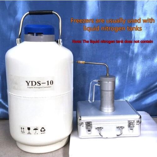 300ml/500ml Liquid Nitrogen Freezing Gun Household Beauty Freckle Extraction Pigment Liquid Nitrogen Spray Can Spray Gun LK