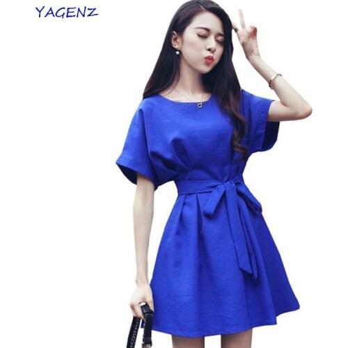 Летние платья из хлопка QEWSDRFG China At AliExpress