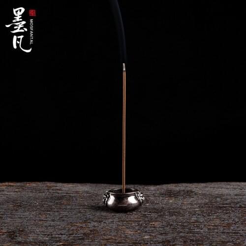 Seven bronze lions ear, incense and fragrant sandalwood incense incense coil Tuota sinking sweet incense aroma oil burner