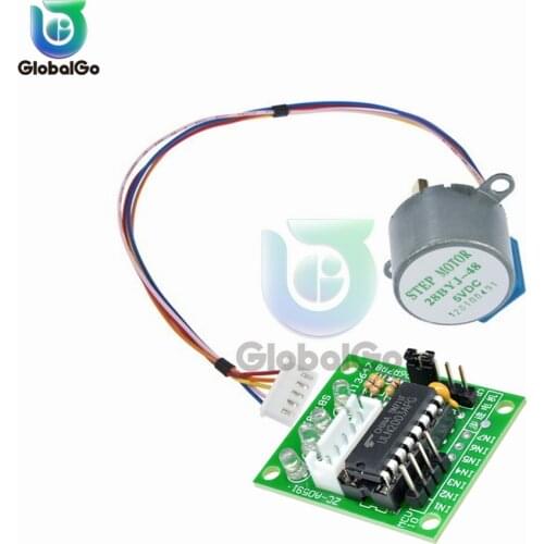 1Set 28BYJ-48 DC 5V 4 Phase Gear Stepper Motor + ULN2003 Driver Board for Arduino