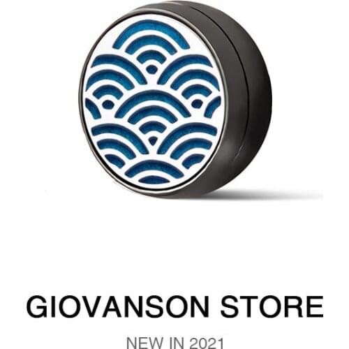 Jewelry Making Brooch Tie Clips Charms For Women Gift Stainless Steel Locket Pendant Essential Oil Perfume Diffuser Black 15mm