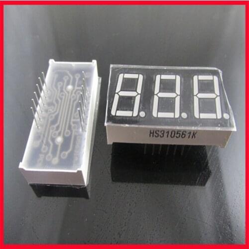 0.56 inch three-digit digital tube, 3 digits, brand new co-yang, a starter, super bright