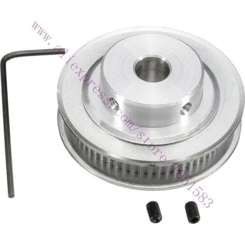 2Pcs GT2 Timing Belt Pulleys 60 Tooth 5mm or 8mm Bore Optional For RepRap Prusa Mendel 3D Printer parts