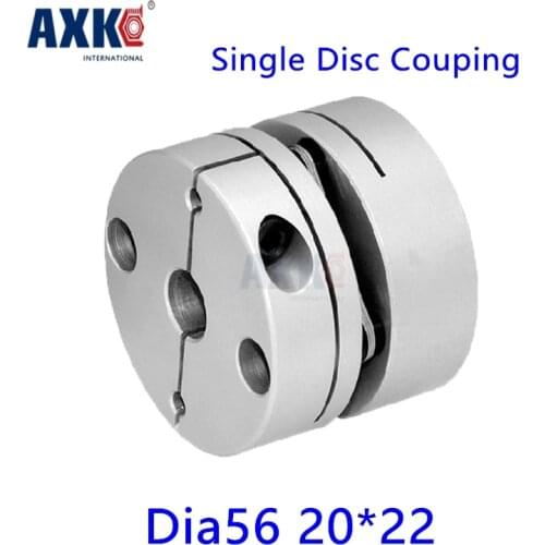 2021 Limited Rolamentos Axk New Dia. 56mm 20mm To 22mm Single Diaphragm Disk Coupling Disc Coupler For Cnc Servo Stepper Motor