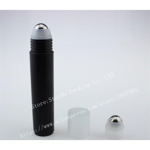 240pcs/lot 35ml Plastic Roll On Bottle With Platic Roller, 35CC Roll-on Perfume Bottle, Roll On Oil Container