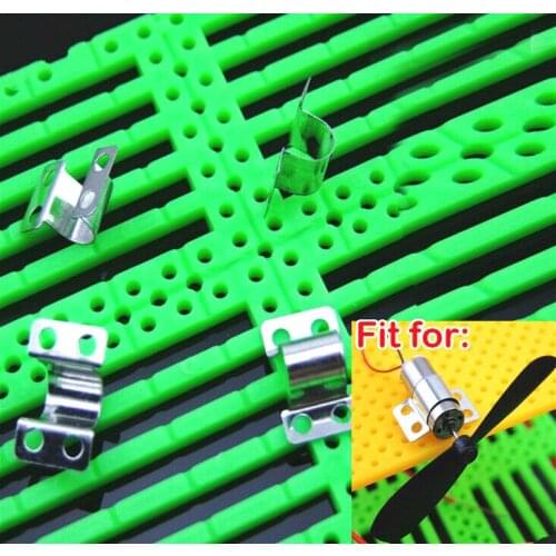 6mm Metal Bracket Holder Metal Iron Fixed Base Mounting Aperture for Mini Micro Coreless Motor 610 612 614 716 Aircraft Model