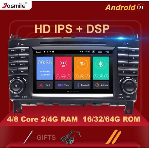 2 din Android 11 Car Radio For Mercedes Benz W203 W209 W463 Sprinter B200 Viano W169 W245 VW Crafter LT3 Multimedia DVD Player
