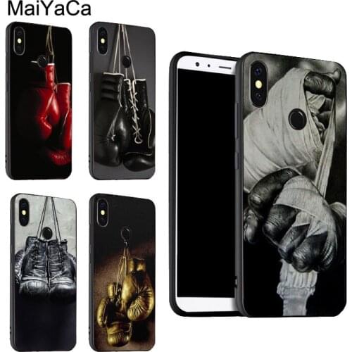 Boxing Gloves Case For Xiaomi Redmi Note 10 Pro 7 8 Pro 8T 9S Note 9 Pro Cover For Redmi 9 9T 9C 9A 8A