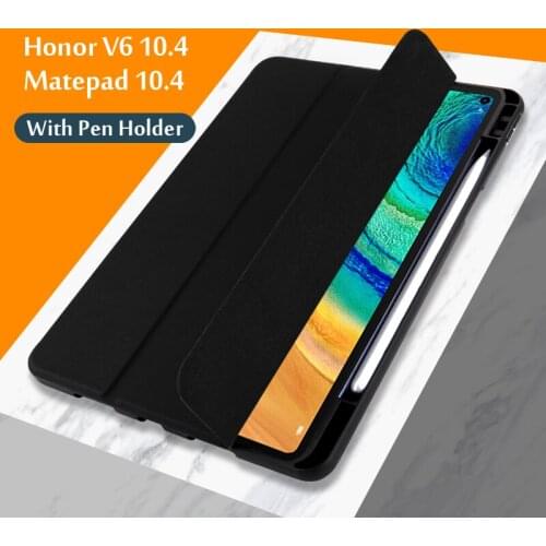 Case For Huawei Honor V6 10.4 KRJ-W09 With Pen Holder Magnetic Stand Cover For Huawei Matepad 10.4 case BAH3-AL00/W09 Funda