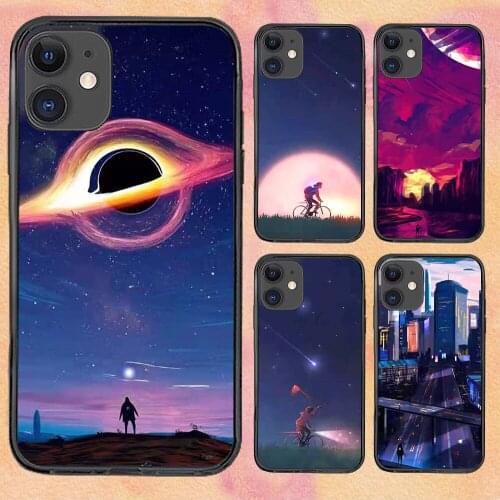 Meteor Comics Cartoons Phone Case For iphone 12 11 6 Mini Pro XS Max X XR 7 8 Plus Soft TPU Cover 12Pro 11Pro 12Mini